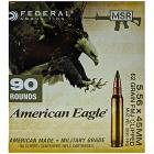 5.56x45mm 62gr FMJBT Federal American Eagle MSR Ammo Box (90 rds)