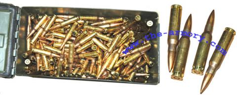 ammo nato german m80 147gr fmjbt win bimetal bullets bundeswehr ammunition ger