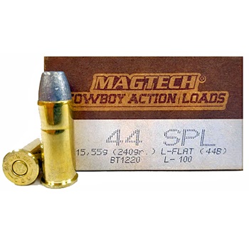 44 Spl 240gr LFN Cowboy Magtech Ammo Box (50 rds)