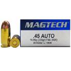 45 ACP (45 Auto) 230gr FMJ Magtech Ammo Box (50 rds)