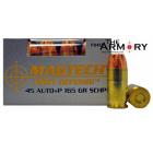 45 Auto (ACP) +P 165gr SCHP First Defense Magtech Ammo Box (20 rds)