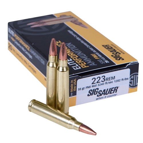 Sig 223 Ball Ammo 55gr Elite For Sale