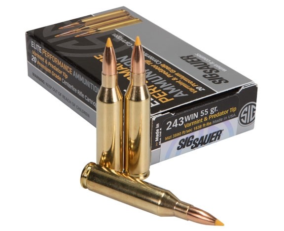 Sig Sauer Venari .243 WIN, 100gr, SP - 20 Rounds [MPN: V243SP100