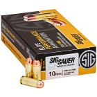 10mm 180gr FMJ Sig Sauer Elite Ball Elite Performance Ammo Box (50 rds)