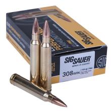 308 Winchester 150gr FMJ Elite Ball Sig Sauer Elite Performance Ammo Box (20 rds)