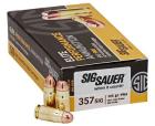 357 Sig 125gr Elite Ball FMJ Sig Sauer Elite Performance Ammo Box (50 rds)