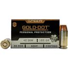 40 S&W 165gr GDHP Speer Gold Dot Ammo Box (20 rds)