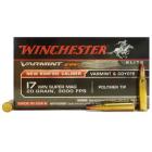 17 Winchester Super Mag 20gr Ammo Box (50 rds)