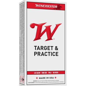 Buy This 40 S&W 180 gr FMJ Winchester Ammo for Sale