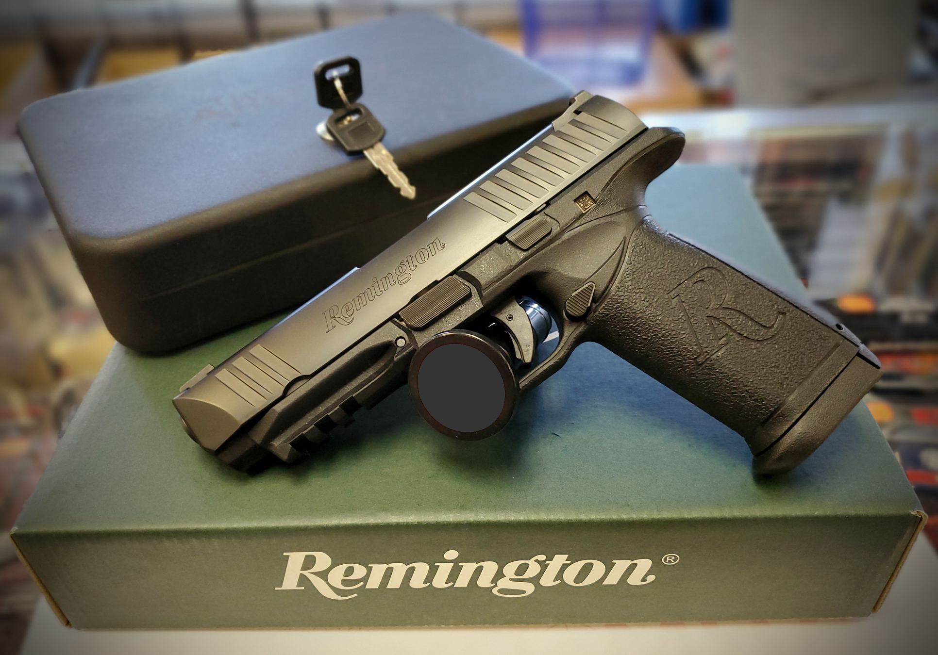 Remington RP9 with free pistol. 18 round magazines