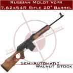 Russian Molot Vepr 7.62x54R Rifle 20" Barrel